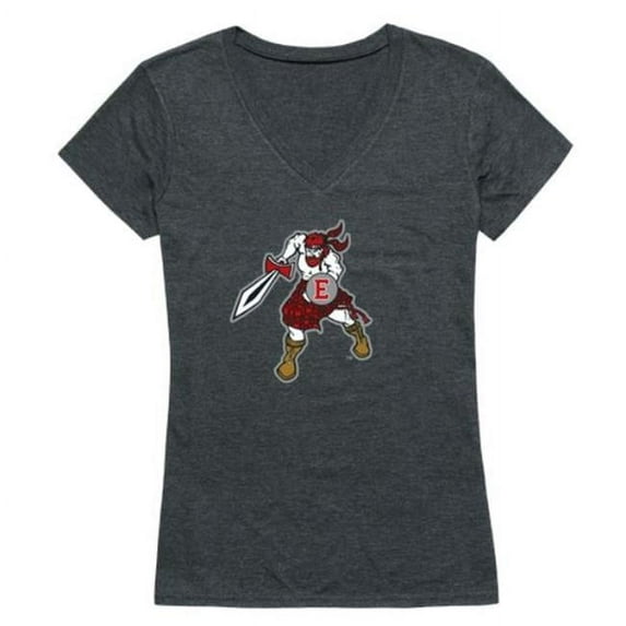 Edinboro University Fighting Scots Women Cinder T-Shirt, Heather Charcoal - Medium