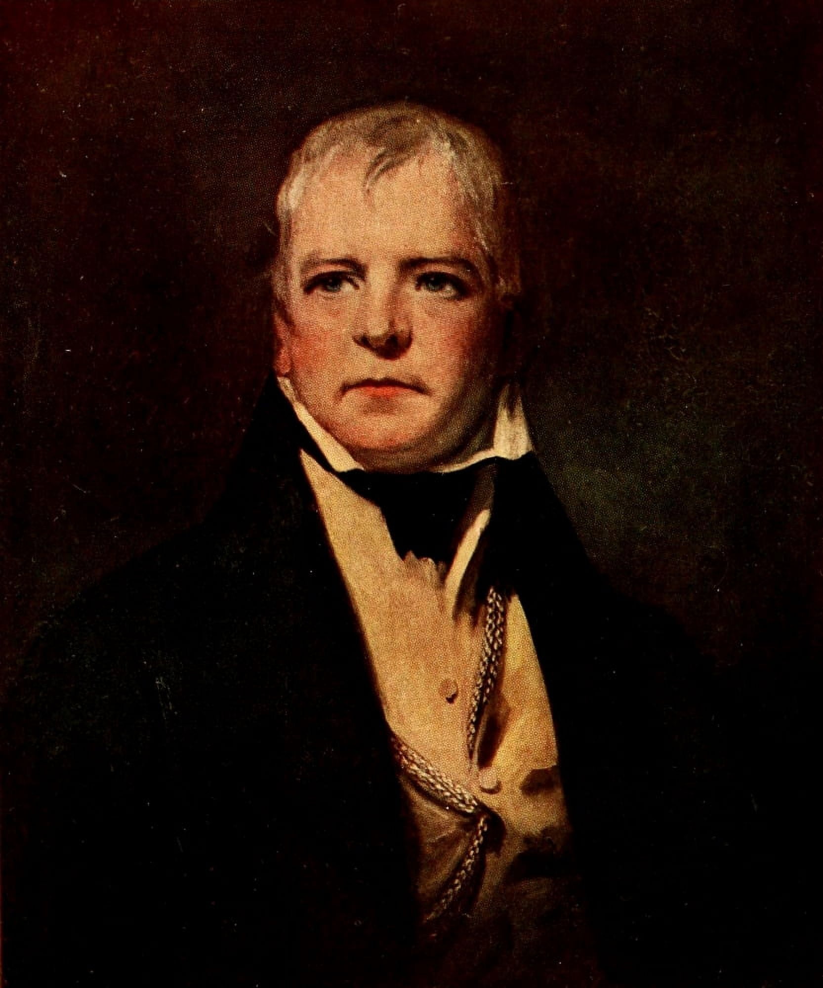 Edinburgh 1910 Sir Walter Scott Canvas Art - Henry Raeburn (18 x 24)