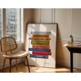 Edinburgh Book Stack Poster, Historic Scotland, Scottish Capital, Lover ...