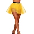 thumbnail image 1 of Ediodpoh Carnival Tutu Dancing Skirt Three Layer Performance Skirt with Tiered Design for Contemporary Dance and Stage Show Ballet Skirt Women Yellow A, 1 of 5
