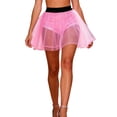 thumbnail image 1 of Ediodpoh Carnival Tutu Dancing Skirt Three Layer Performance Skirt with Tiered Design for Contemporary Dance and Stage Show Ballet Skirt Women Pink A, 1 of 5