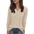 thumbnail image 1 of Ediodpoh Casual Long Sleeve Knit Sweater Jackets for Women Cardigan for Everyday Wear Comfortable and Soft White S, 1 of 5