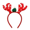 thumbnail image 1 of Ediodpoh Christmas Reindeer Headband with Ears Hair Accessories for Holiday Dress up Props Parties and Festive Light Gray, 1 of 3