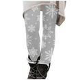 Ediodpoh Christmas Winter Women Plaid Printed Fashion Casual Long Pants