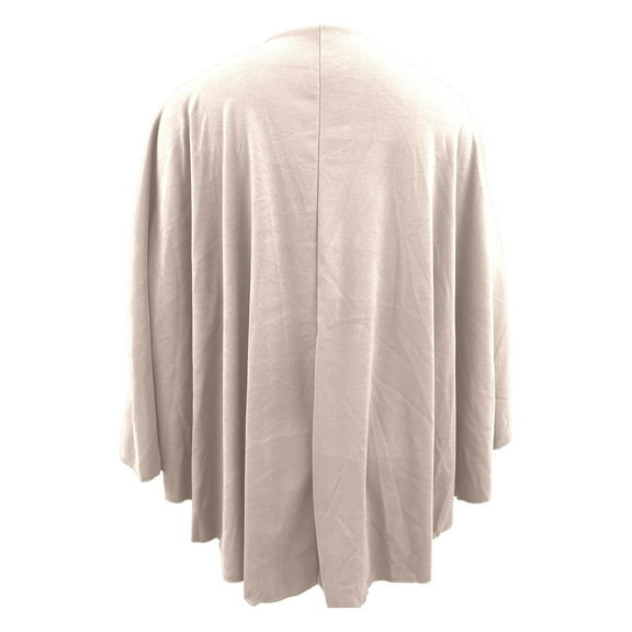 Ediodpoh Elegant Solid Color Shawl Cape for Women Soft and Comfortable Poncho Outerwear for Casual Style Yellow