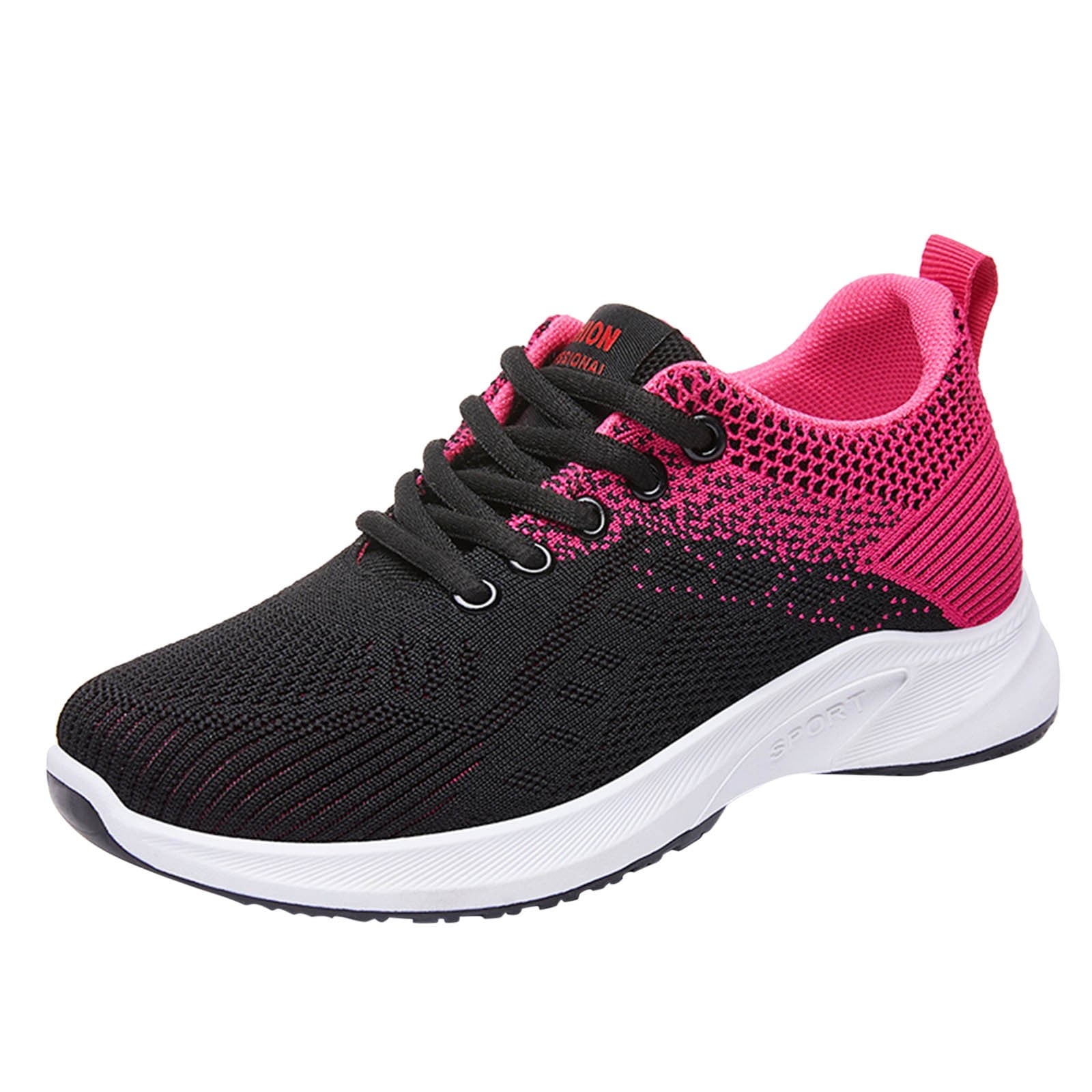 Womens Running Sneakers Ladies Slip On Walking Gym Sports Shoes Breathable  Mesh | eBay