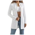 thumbnail image 1 of Ediodpoh Fashion Cardigan Long Sleeve Coat and Stylish Long Cardigan Sweaters for Women White S, 1 of 9