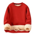 thumbnail image 1 of Fgnfyis Sweatshirt for Women Fashion Solid Color Thickened Hoodie Long Sleeve Pullover Womens Crewneck Sweatshirt, 1 of 4