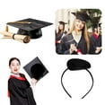thumbnail image 1 of Ediodpoh Graduation Cap Holder Cap Holder Hat Holder for Secure and Comfortable Wear During Events Black, 1 of 9