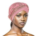 thumbnail image 1 of Ediodpoh Head Hat Cap Ethnic Bohemian Floral Hair Cover with Sequins Braids for Women Fashion Turban F, 1 of 4