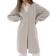 thumbnail image 1 of Ediodpoh Long Cardigans for Women Sweater Coat Casual Loose Knit Button Front Open Front Oversized Fall Winter Outwear Khaki M, 1 of 5