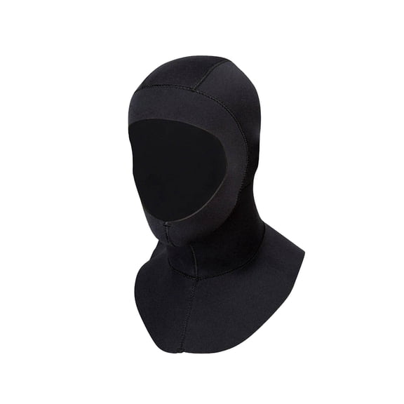 Ediodpoh Men and Women Thermal Diving Cap for Winter Swimming Surfing Snorkeling and Sun Protection Black