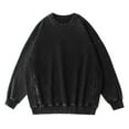 thumbnail image 1 of Ediodpoh Oversized Washed Pullover Hoodies for Women Loose Fit Baggy Basic Long Sleeve Sweatshirt Black L, 1 of 5
