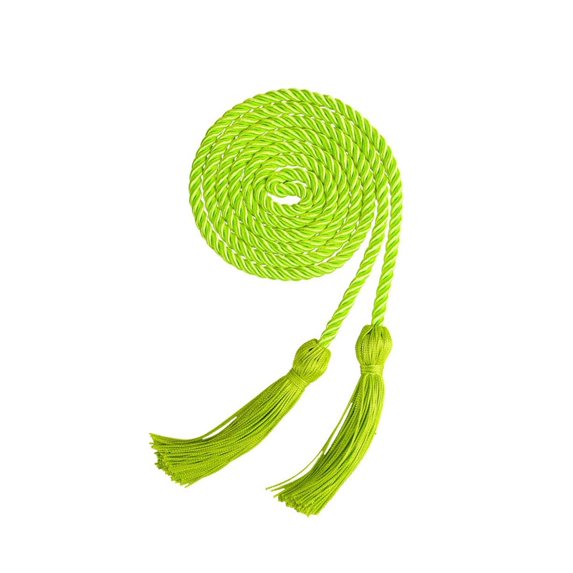 Fgnfyis Pure Color Woven Graduation Honor Cord with Double Tassels Academic Stole Neck Sash for Gown and PhD Graduation Durable and Formal GN3