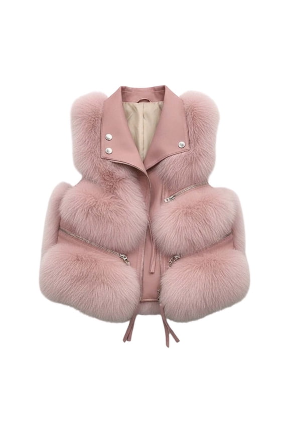 Short Cropped Cardigan with Trim Elegant Tailored Fit Fashionable Two Tone Knit for Winter Warmth Red M