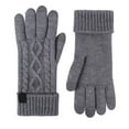 thumbnail image 1 of Ediodpoh Solid Color Knitted Winter Gloves for Men and Women with Thermal Comfort and Stretch Fit for Daily Wear Grey, 1 of 7