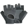 thumbnail image 1 of Ediodpoh Sports Fitness Half Finger Open Back Workout Gloves for Cycling Yoga Training - and Wear- Grey, 1 of 2