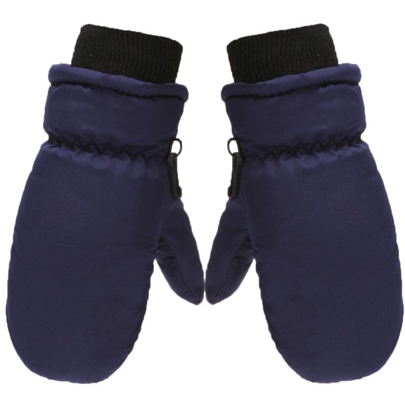 Fgnfyis Windproof Winter Warm Boys Outdoor Skating Snow Kids Ski Girls Gloves Snowboarding Mittens Navy