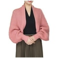 thumbnail image 1 of Ediodpoh Women Fashion Knitted Shawl Loose Long Sleeve Cardigan Functional Scarf Wrap Versatile and Temperament PK2, 1 of 3