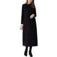 thumbnail image 1 of Ediodpoh Women V Neck Sleeveless Knitted Solid Long Sweater Dress with Pockets Sweater Dress for Women Comfortable Black L, 1 of 4