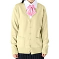 thumbnail image 1 of Ediodpoh Women's Cardigan Sweaters for Women Fall Oversized Open Front Button V Neck Lightweight Knit Outerwear Long Sleeve F XXL, 1 of 4