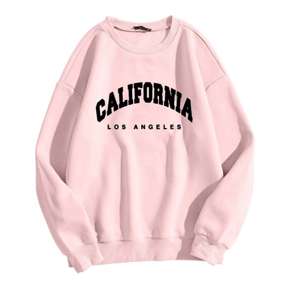 Fgnfyis Womens Crewneck Sweatshirt Casual Long Sleeve Graphic Tee Shirts Pullover Tops for Women Women's Sweatshirt