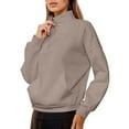 thumbnail image 1 of Fgnfyis Women's Pullover Graphic Christmas Print Casual Sports 3D Print Streetwear Sweatshirts for Women Khaki XL, 1 of 4