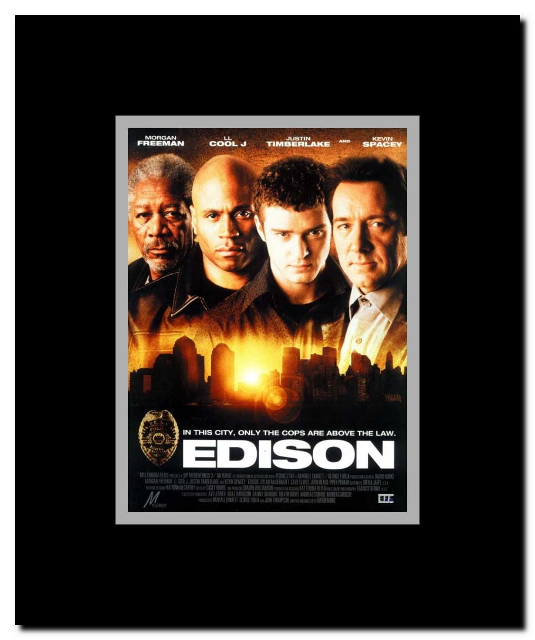 Edison Framed Movie Poster