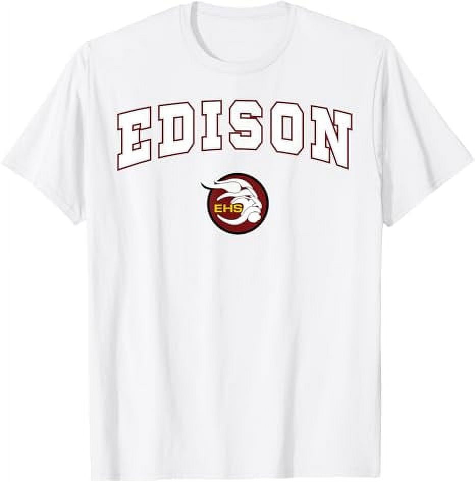 Edison High School Vikings TShirt C2