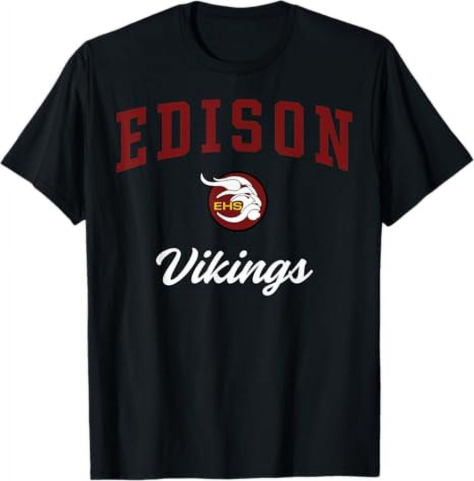 Edison High School Vikings TShirt C3