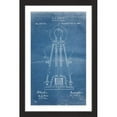 thumbnail image 1 of "Edison Light 1881 Blueprint" Framed Painting Art Print, 1 of 4