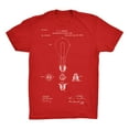 thumbnail image 1 of Edison Light Bulb Patent Patent 100% Cotton Premium T-Shirt, 1 of 1
