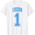 Edison Supporter Number 1 Greatest Fan TShirt