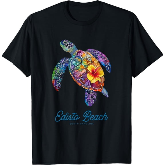 Edisto Beach SC South Carolina Family Vacation Sea Turtle T-Shirt, Birthday Gift