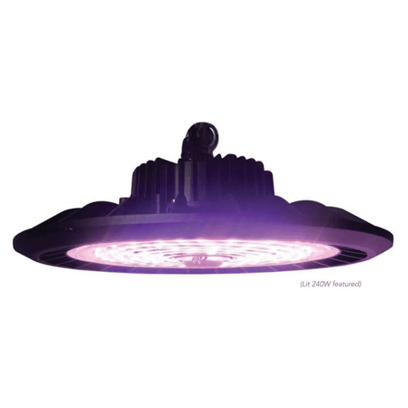 Edisun Grow Light for Plants, Seeds, Indoor Home Grow - Full Spectrum LED - DLC Certified - Dimmable - Daisy Chain Function - LIT UFO Series - 240W