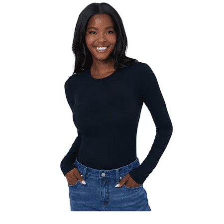 Edited by Remi Bader Women's 4X Black Long Sleeve Bodysuit