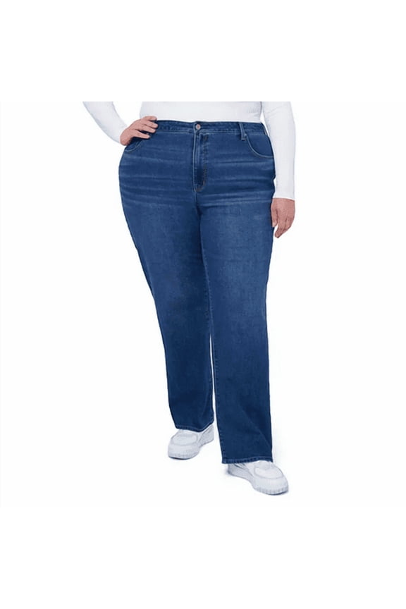 Women's Loose Straight Jean (Confident, 12)