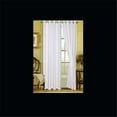 thumbnail image 1 of Editex 627V9502 95 in. Elaine Faux Silk Panel with Grommets in White, 1 of 2