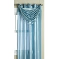 thumbnail image 1 of Editex Home Textiles Elaine Grommets Waterfall Valance, 36 by 37-Inch, Light Blue, 1 of 1
