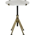 thumbnail image 1 of Edith Antique Brass Adjustable Side Table, 1 of 1
