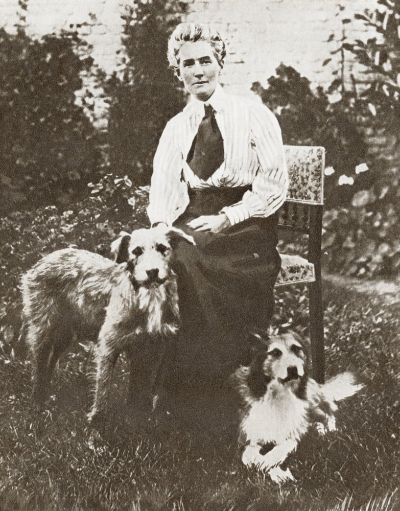 Edith Louisa Cavell 1865 Canvas Art - Ken Welsh Design Pics (26 x 34)