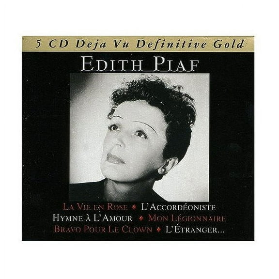 Edith Piaf - Deja Vu Definitive Gold (5xCD) - CD