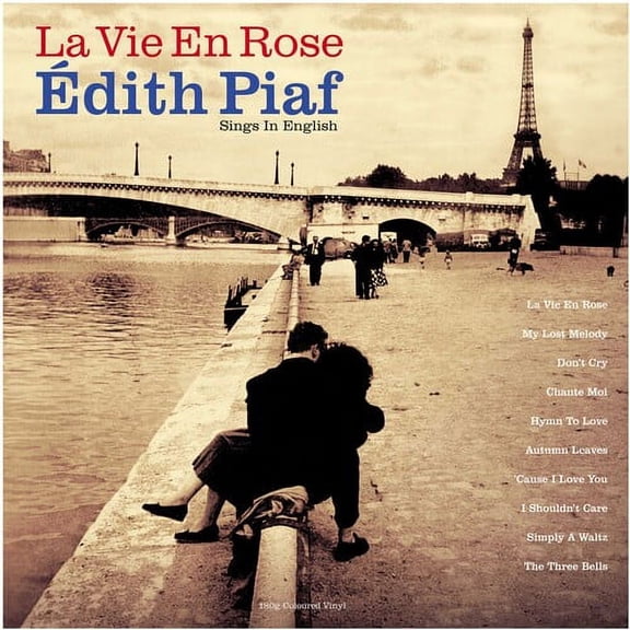 Edith Piaf - La Vie En Rose: Edith Piaf Sings In English - 180gm Royal Blue Vinyl - Music & Performance