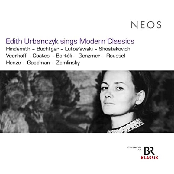 Paul Hindemith Edith Urbanczyk Sings Modern Classics (CD) Album