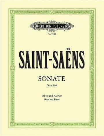 Edition Peters: Oboe Sonata Op. 166 (Paperback)