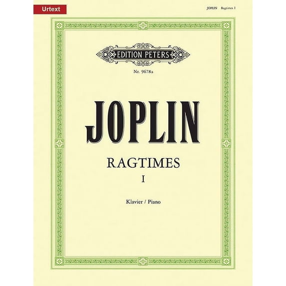 Edition Peters Ragtimes for Piano: 1899-1906, 20 Ragtimes, Book 1, (Paperback)