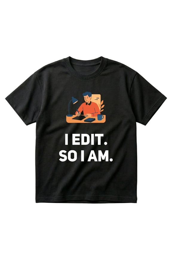 Editor Writer Author Edit Book Journalist Novelist Funny Gift T-Shirts