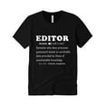 Editor noun wizard magician Tshirt