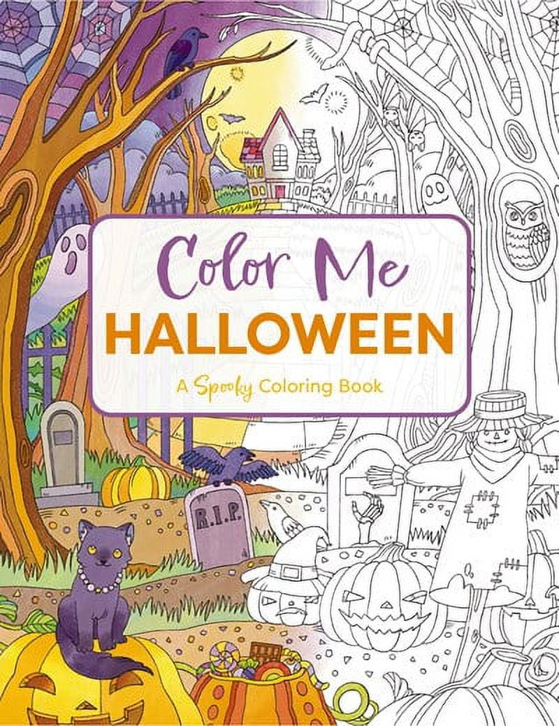 Editors of Cider Mill Press: Color Me Halloween: A Spooky Coloring Book (Paperback)