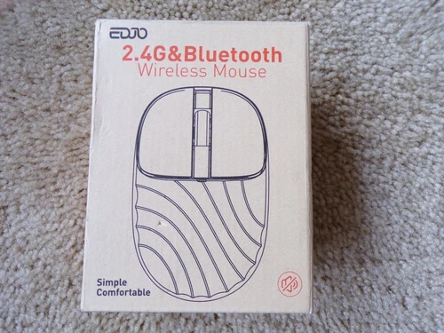 Edjo M269 Usb 2.4G &Bluetooth Wireless Mouse Pink; T28